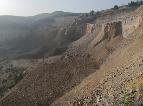 山東蒙陰縣國有資源被盜採九年