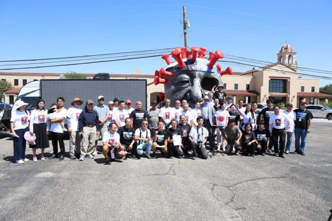 《向中共病毒索賠之路：一支巡遊車隊的跨洲記憶》（第二篇）德州的風與真相之聲——米德蘭、達拉斯紀行