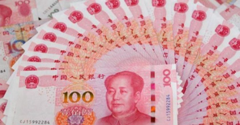 人民币中间价攀升至13个月高位