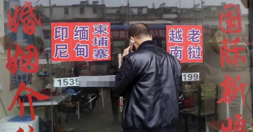 跨国婚介,收割中国男人