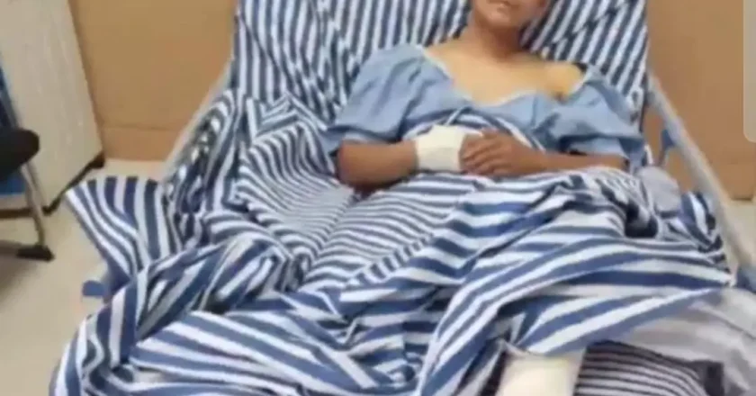 在非洲遭绑架虐待的27岁中国网红博主 脚被打断